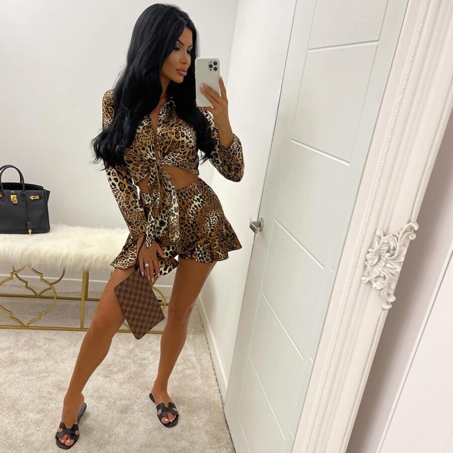 Sunny Sets Leopard Print