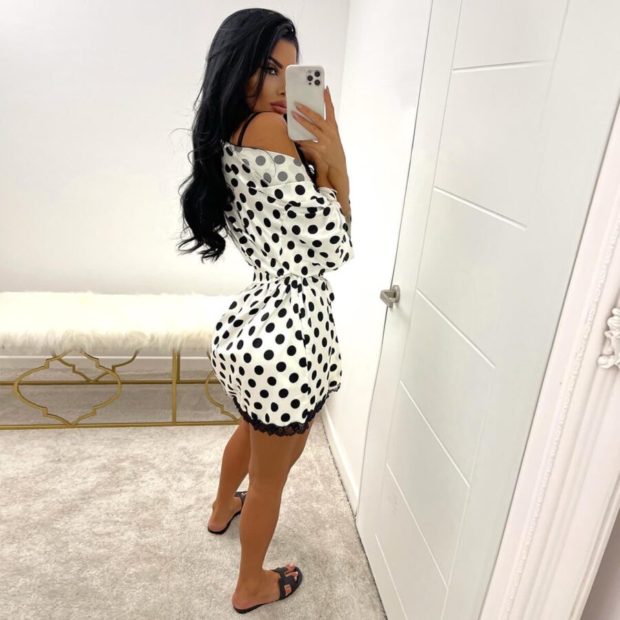 Sensy Kymono Dots Print