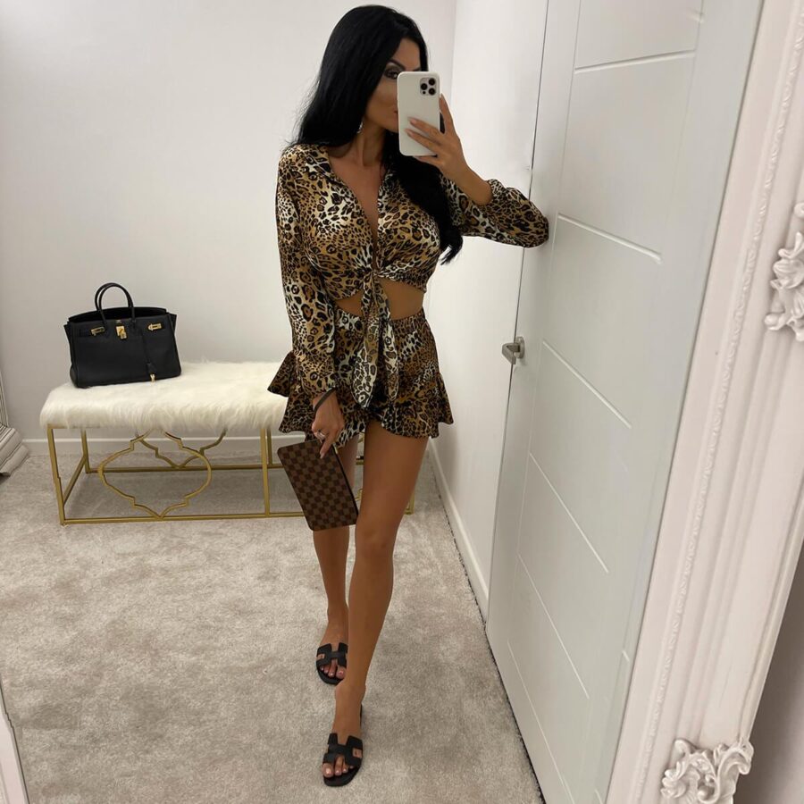 Sunny Sets Leopard Print