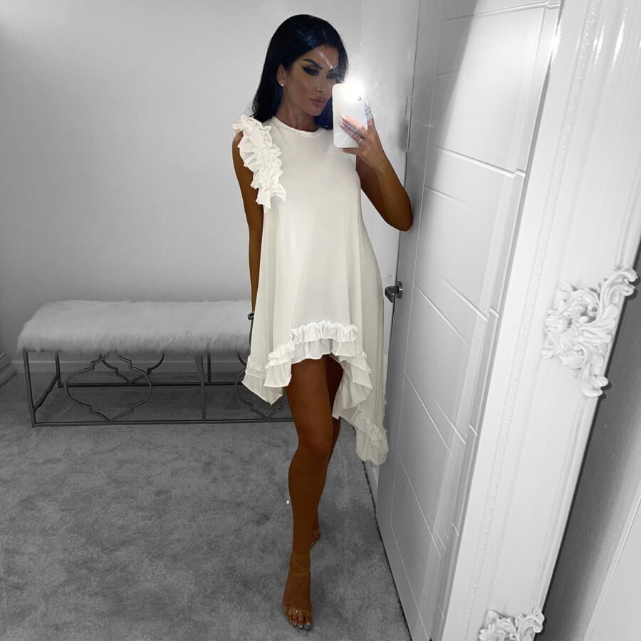 Skype Dress White
