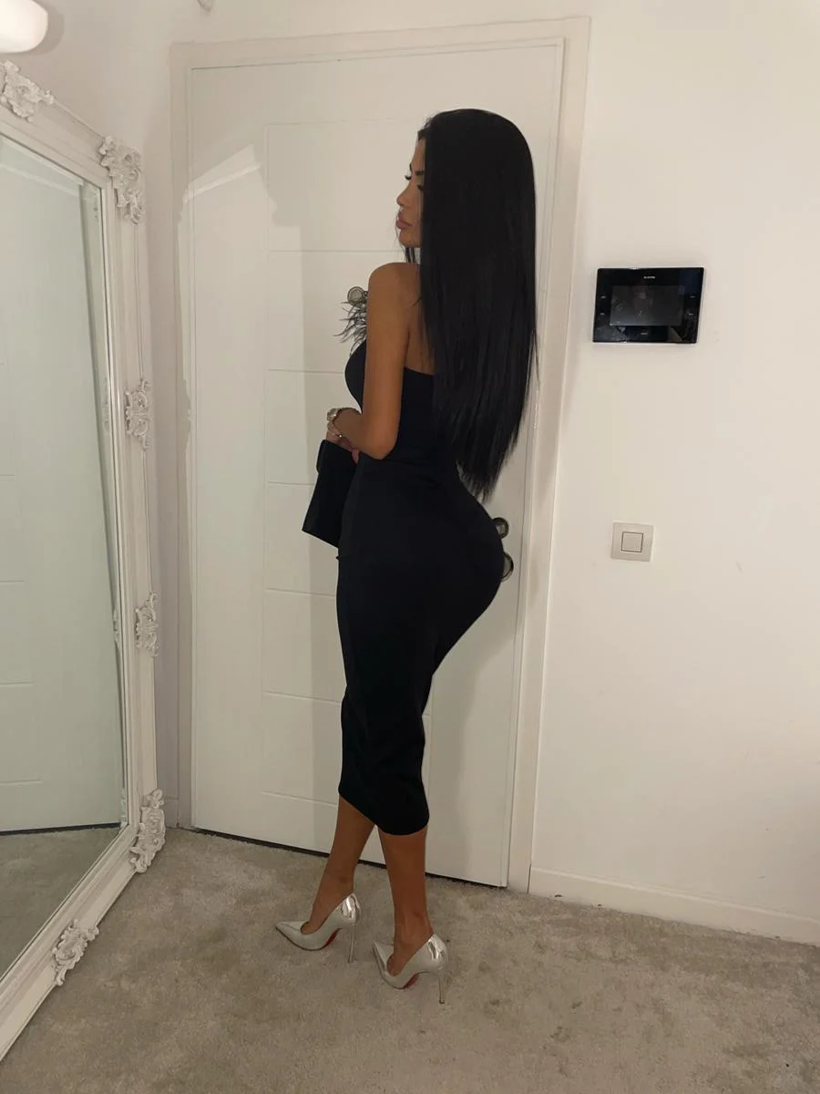 Rochie Sixes neagra millionette - imagine 4