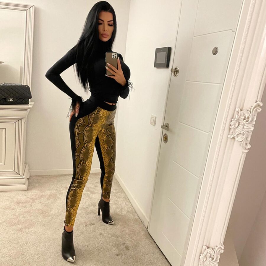 Snake leggings - imagine 2