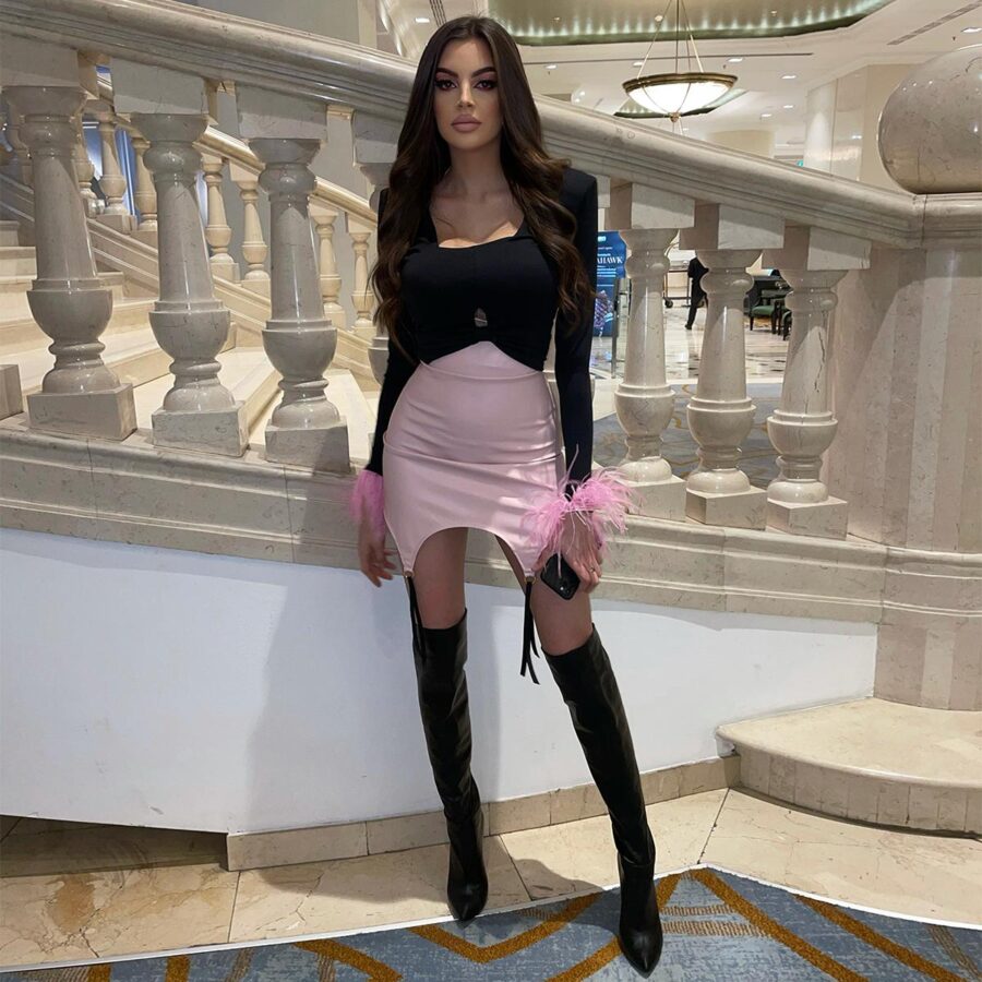 Damn skirt (pink) - imagine 2