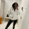 diamond hoodie white 2