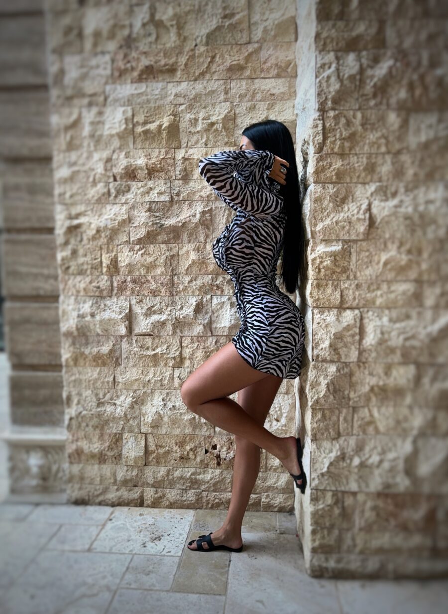 Zebra dress - Image 7