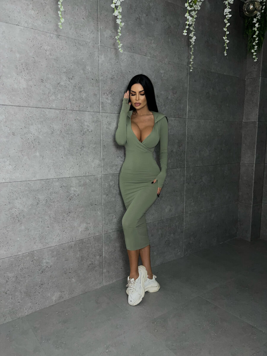 Symone dress kaki