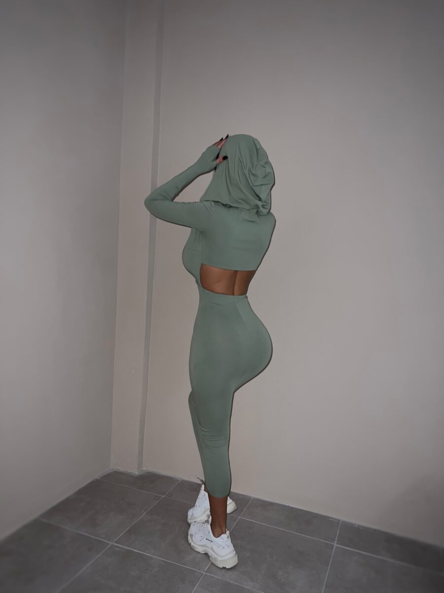 Symone dress kaki - Image 4