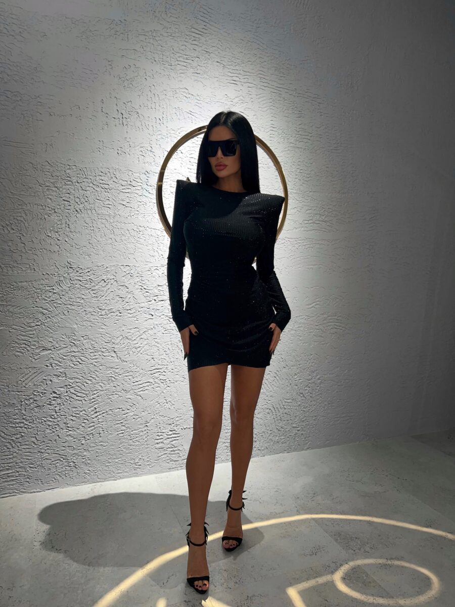 Rochie Margot neagra millionette