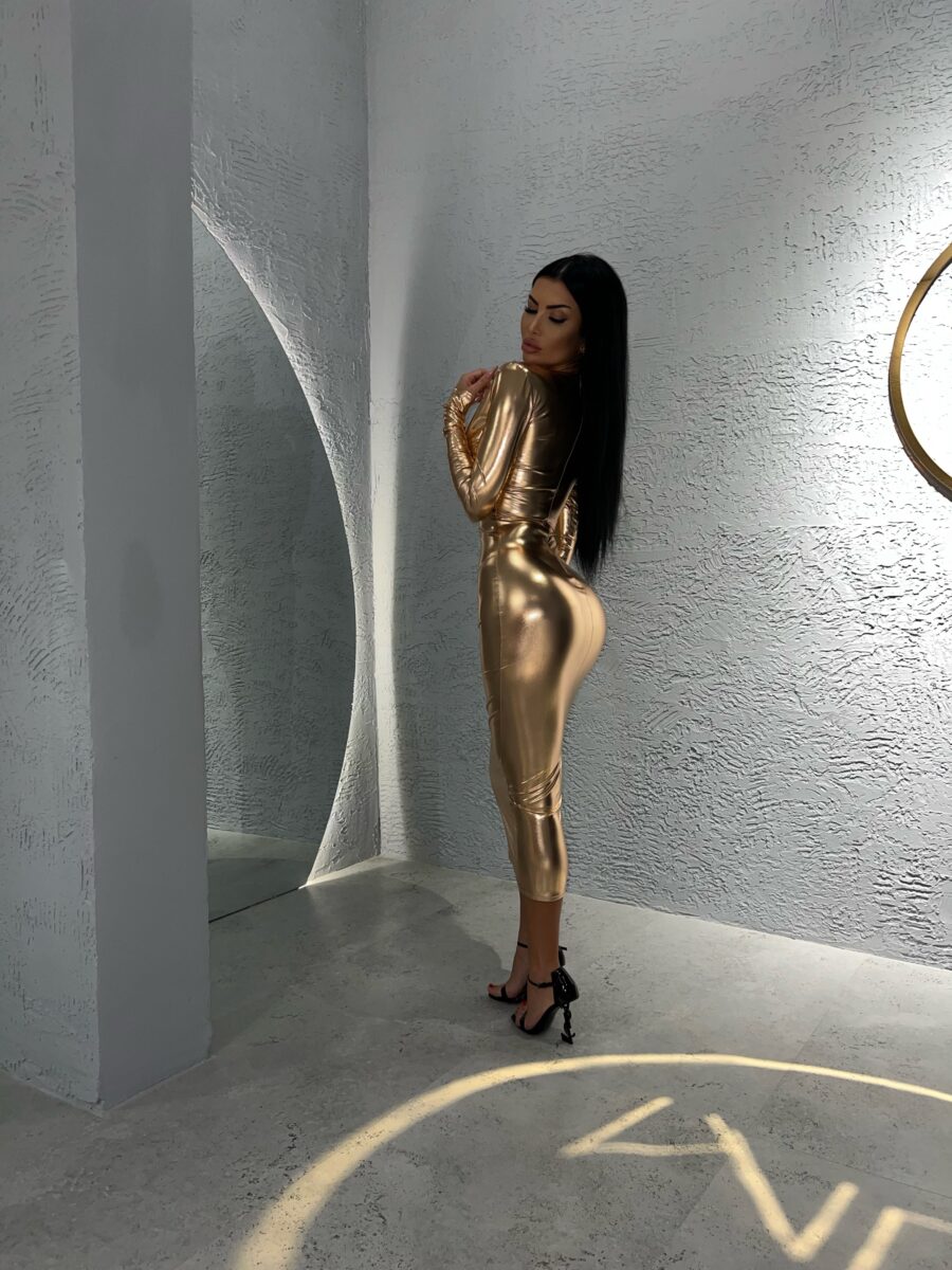 Rochie Goldie millionette - Image 7