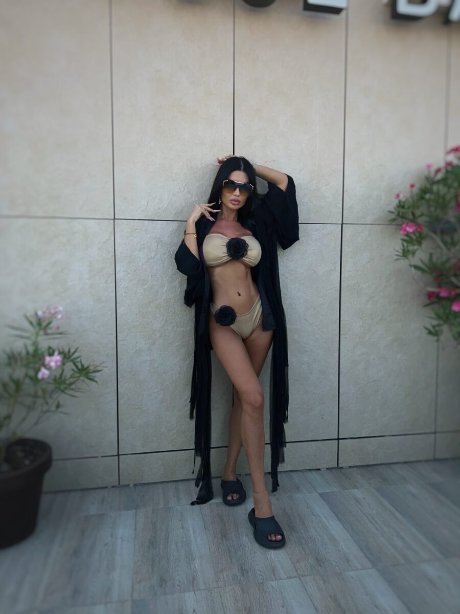 Costum de baie Golden bloom - imagine 3