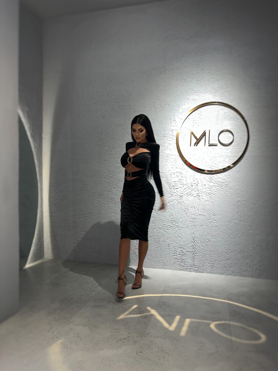 Rochie Monroe neagra millionette - Image 4