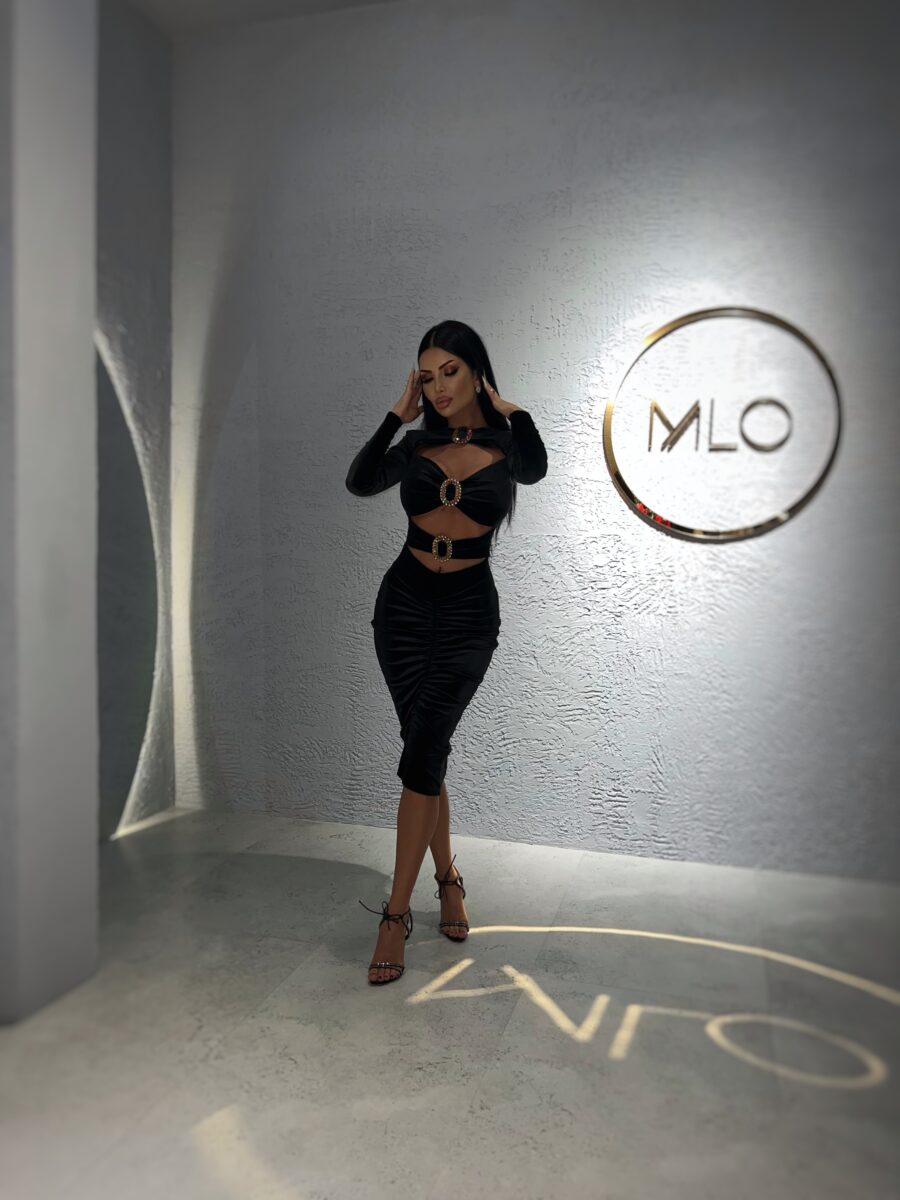 Rochie Monroe neagra millionette