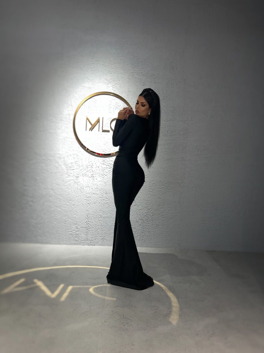 Rochie Agnette neagra millionette - Image 6