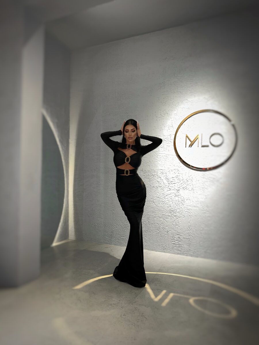 Rochie Mystery neagra millionette - Image 2