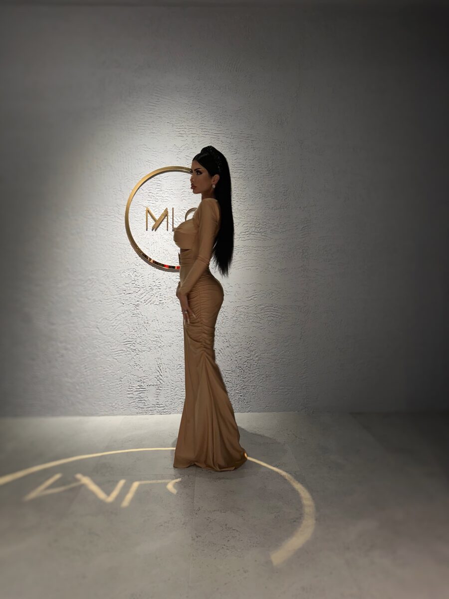 Rochie Mystery cappucino millionette - Image 3