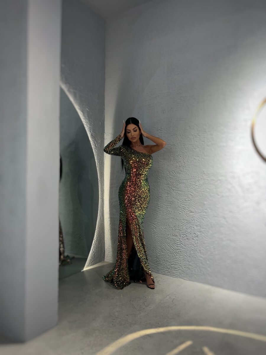 Rochie Dinasty neagra millionette - Image 5