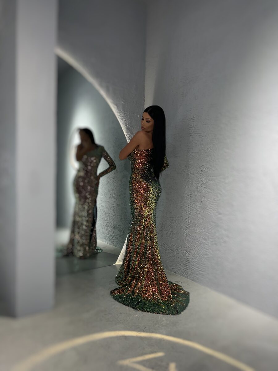 Rochie Dinasty neagra millionette - Image 6