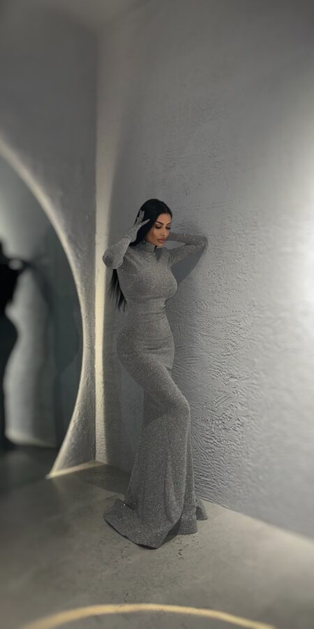 Rochie Mesky silver millionette