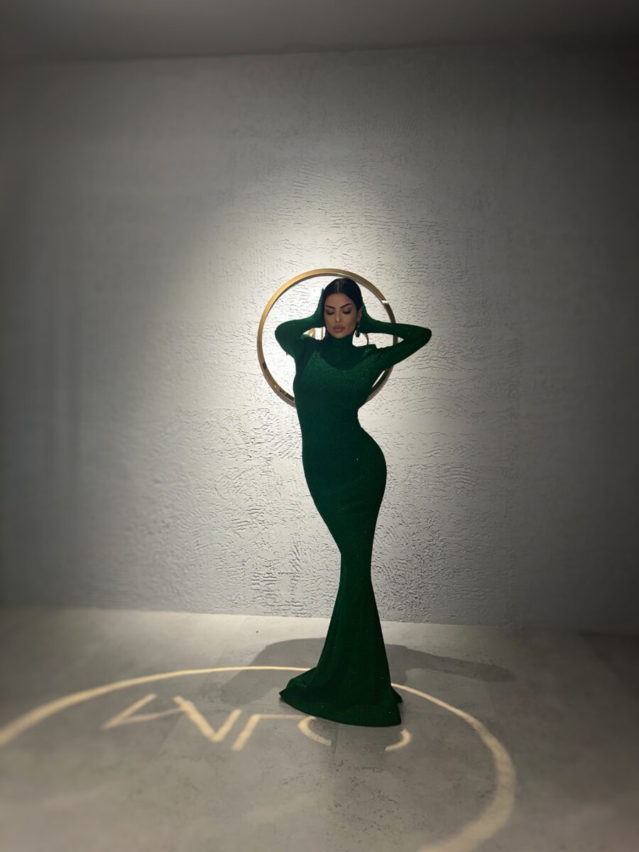 Rochie Mesky verde millionette - imagine 5