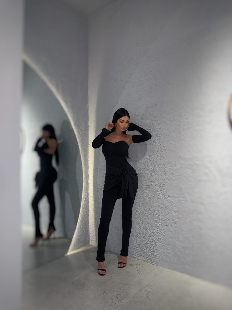 Salopeta Susie neagra - imagine 4