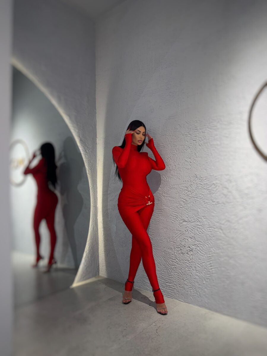 Salopeta Lovique rosie - imagine 3