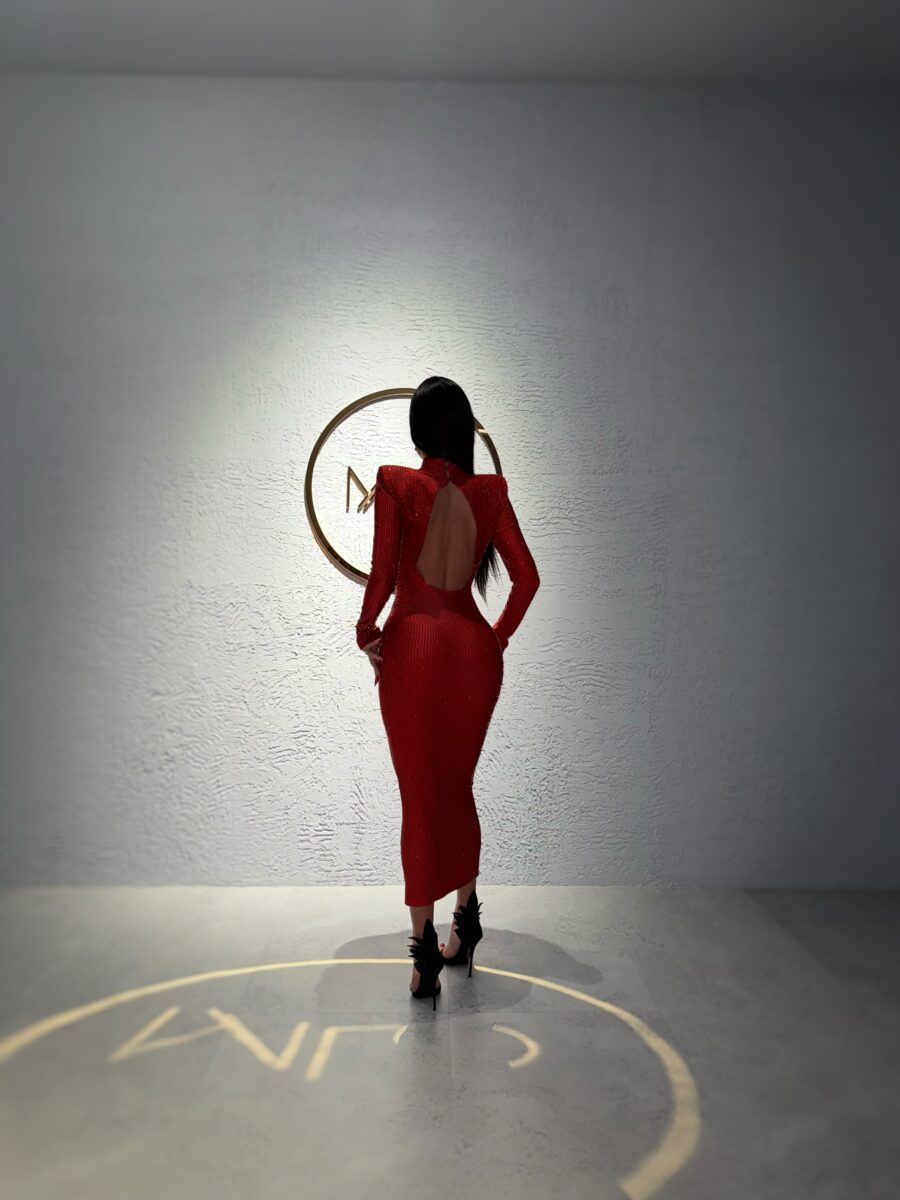 Rochie Siyam rosie - imagine 5
